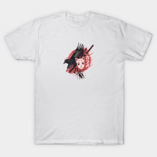 Crow with black katana T-Shirt